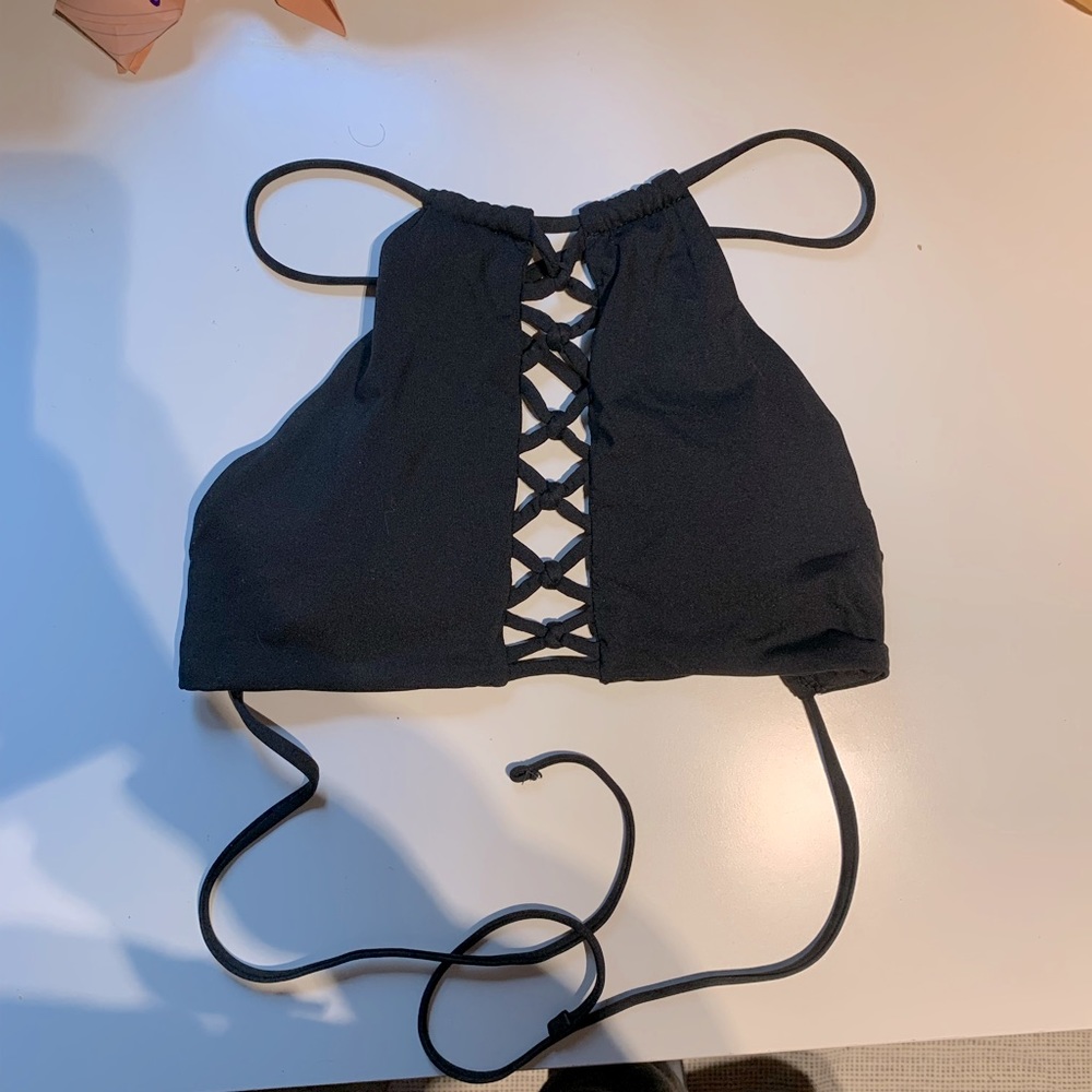 Fun Garage halter bikini top